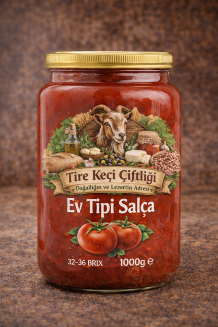Ev Tipi Salça (32–36 Brix) 1 KG