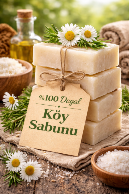 %100 Doğal Köy Sabunu